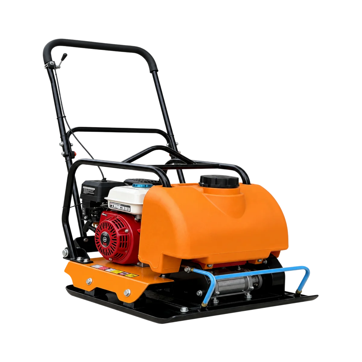 Compactador de solo com placa vibratória